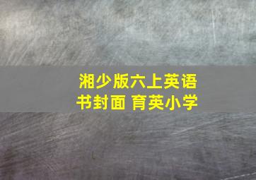 湘少版六上英语书封面 育英小学